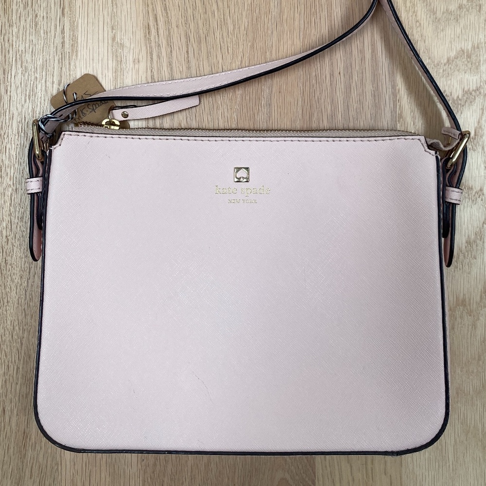 Kate Spade crossbody bag pale pink